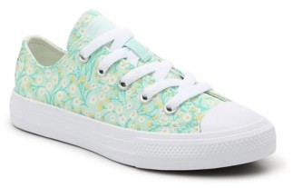 teal converse kids