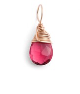 Thumbnail for your product : Nashelle 14k-Rose Gold Fill & Semiprecious Stone Charm
