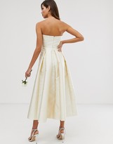 Thumbnail for your product : ASOS EDITION structured bandeau wedding dress