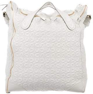 Gianfranco Ferre Large Quilted Satchel