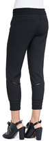 Thumbnail for your product : Pam & Gela Crepe Track Pants