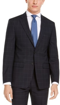 calvin klein men's x fit stretch slim suit