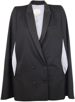 Thumbnail for your product : Band Of Outsiders Peak Lapel Cape