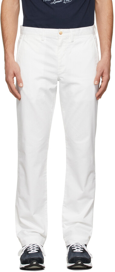 Polo Ralph Lauren White Men's Pants | Shop the world's largest collection  of fashion | ShopStyle