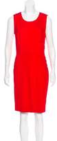 Thumbnail for your product : Oscar de la Renta Sleeveless Knee-Length Dress