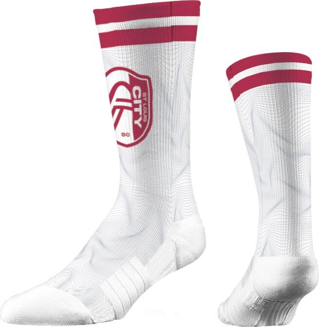 Strideline St. Louis City SC Kit Wear Socks, Men's, No Size, Wash