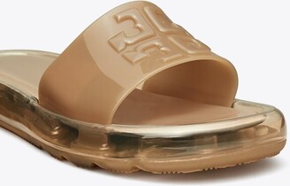 tory burch brown jelly sandals