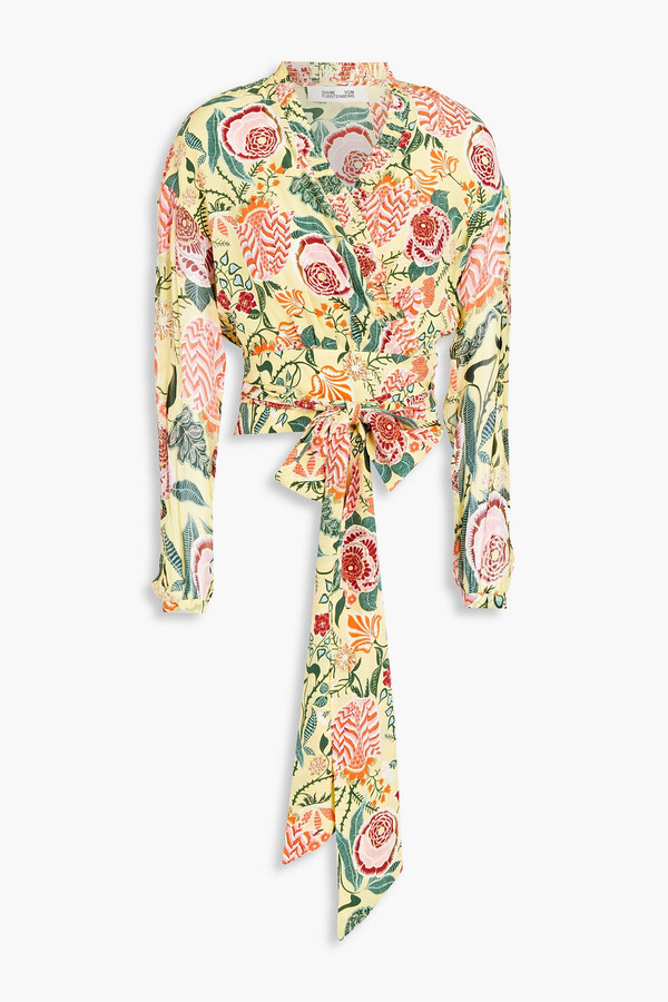 Floral Top Diane Von Furstenberg | Shop the world's largest 