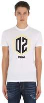 Thumbnail for your product : DSQUARED2 D2 Printed Cotton Jersey T-shirt