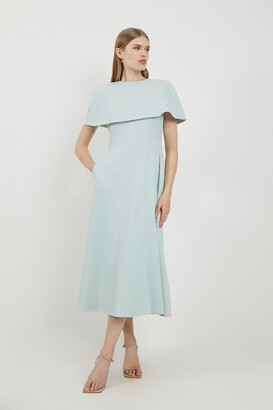 lydia millen tie belted midaxi dress