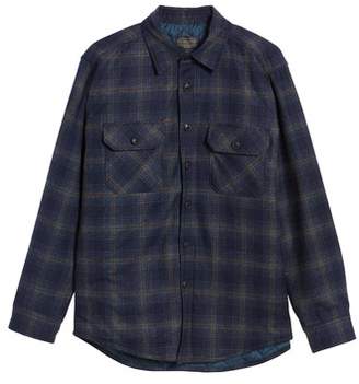Pendleton Quilted Wool Shirt Jacket