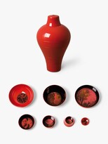 Thumbnail for your product : Ibride Faux-Semblants Stackable Bowls Set, Ming China Red