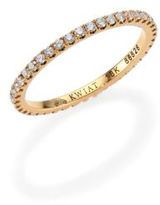 Thumbnail for your product : Kwiat Diamond & 18K Yellow Gold Eternity Stacking Ring