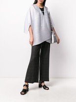 Thumbnail for your product : Pleats Please Issey Miyake Cross-Front Pleated Top