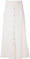 Thumbnail for your product : James Perse Ribbed Button Front Skirt