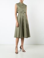 Thumbnail for your product : Tome pleated detailing buttoned dress