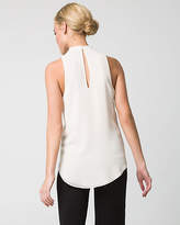 Thumbnail for your product : Le Château Embellished Chiffon Halter Neck Blouse