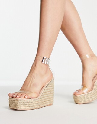 lina clear strappy sandal