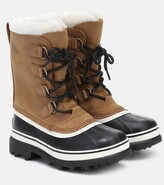 Thumbnail for your product : Sorel Caribou shearling and nubuck snow boots