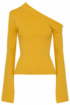 Thumbnail for your product : SOLACE London Mariette Asymmetric Stretch-knit Top