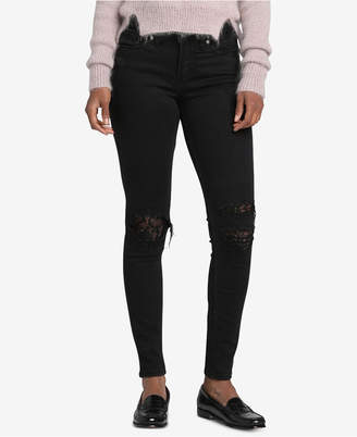 Silver Jeans Co. Distressed Aiko Skinny Jeans