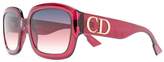 Thumbnail for your product : Christian Dior Eyewear square-frame sunglasses
