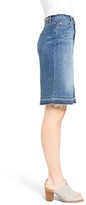 Thumbnail for your product : Women's Caslon Release Hem Denim Pencil Skirt