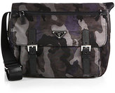 Thumbnail for your product : Prada Tessuto Camouflage Messenger Bag