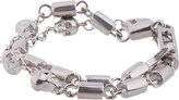 Thumbnail for your product : Alexander McQueen Silver Rifle Chain Bracelet