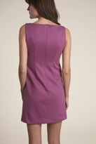 Thumbnail for your product : Corey Lynn Calter Nellie Button Detail Dress in Magenta
