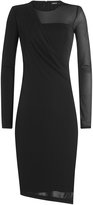 Thumbnail for your product : DKNY Draped Jersey Dress