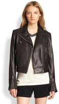 Thumbnail for your product : Rag and Bone 3856 Rag & Bone Victorian Leather Biker Jacket
