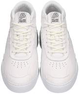 Thumbnail for your product : Filling Pieces White Leather Lay Up Ices Sneakers