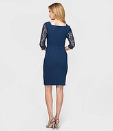 Thumbnail for your product : Alex Evenings Sequined Lace-Sleeve Sheath Dress