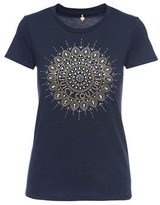 Thumbnail for your product : Juicy Couture Outlet - LOGO STUDDED MEDALLION SHORT SLEEVE TEE