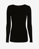 Thumbnail for your product : Joseph Scoop Neck Long-Sleeve Top