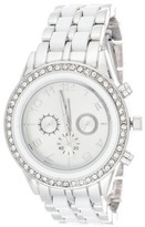 Thumbnail for your product : Xhilaration Women's Metal Band Analog Watch - Silver/White