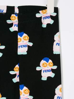 Fendi Kids printed leggings