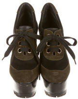 Thumbnail for your product : Burberry Wedge Booties