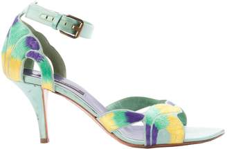 Sergio Rossi Green Other Sandals