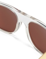 Thumbnail for your product : Nobrand 'Flat Top' metal temple sunglasses