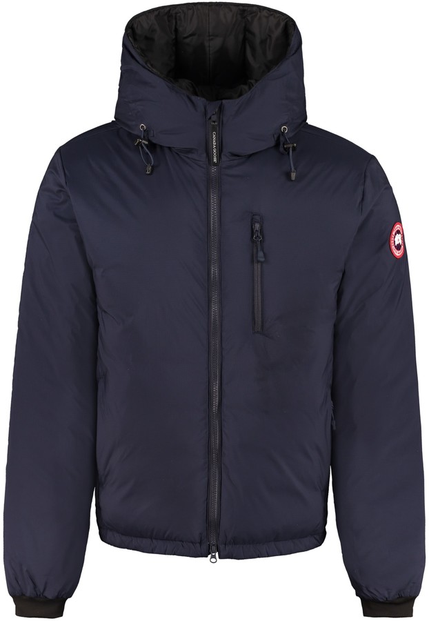 Canada Goose Lodge Hooded Down Jacket - ShopStyle Outerwear