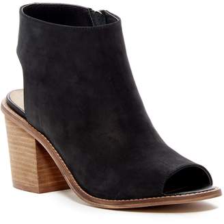 Chinese Laundry Calvin Peep Toe Leather Bootie