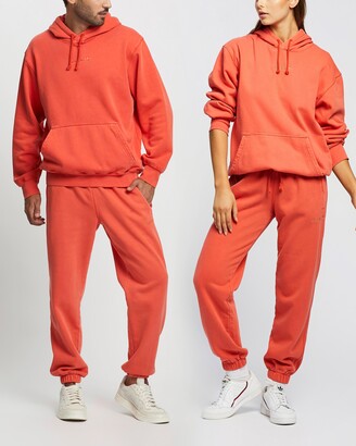 adidas Red Sweatpants - Garment Dye Sweatpants - Unisex - Size XS at The Iconic