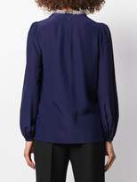 Thumbnail for your product : Alexander McQueen crystal embellished blouse