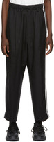 Thumbnail for your product : Y-3 Black CH1 Elegant 3-Stripe Trousers