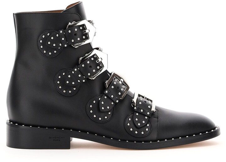 givenchy buckle ankle boots