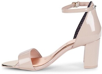 Ted Baker Patent Leather Heeled Sandals