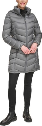 Charter Club Women's Packable Hooded Puffer Coat, Created for Macy's