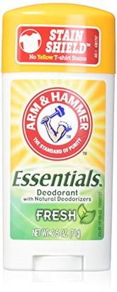 Arm & Hammer Essentials Natural Deodorant Fresh 2.50 oz (Pack of 3)